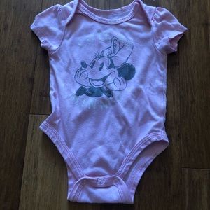 Minnie Mouse Graphic Onesie 6/9 Months